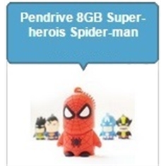 Pendrive 8G Super Heróis - Spiderman - Homen Aranha